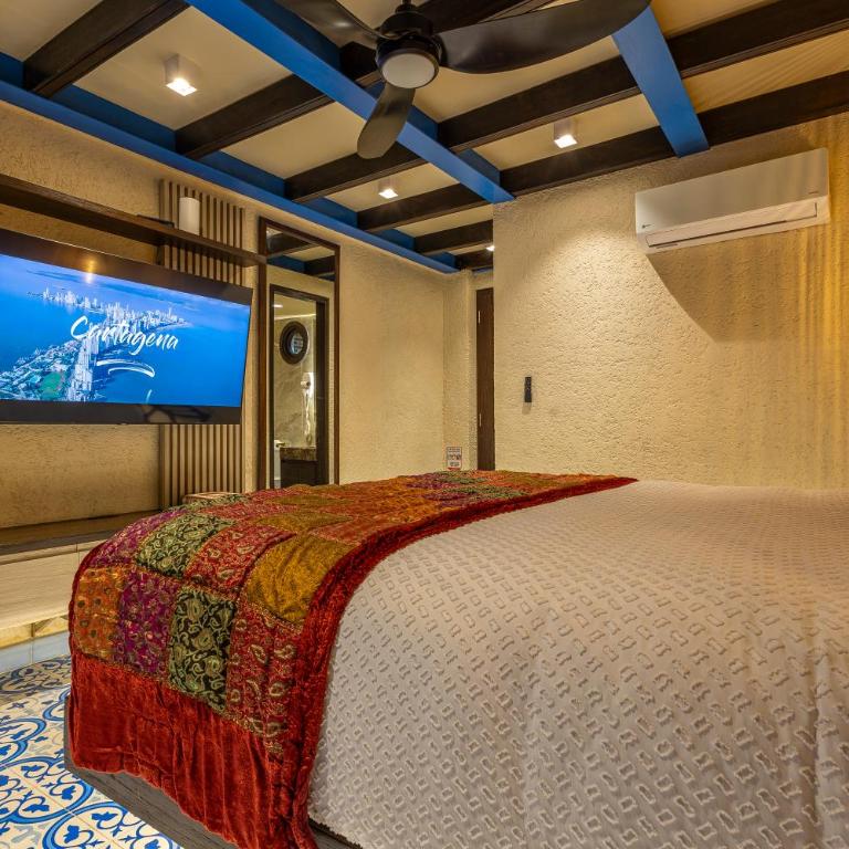 Villa de lujo en getsemani - Three-Bedroom Villa - 11