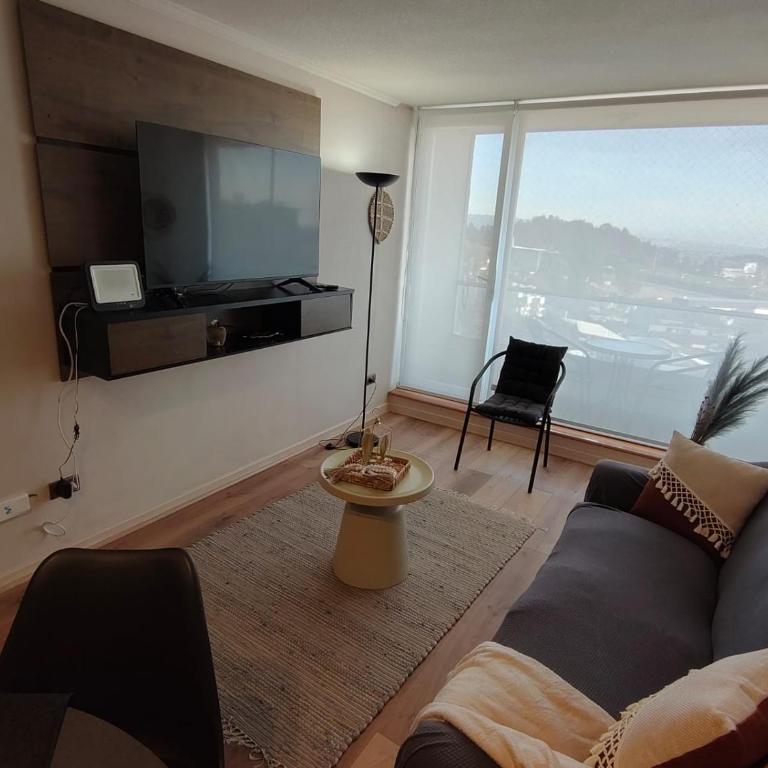 Acogedor y luminoso depto cerca de mall Trébol - Apartamento de 2 dormitorios - 21