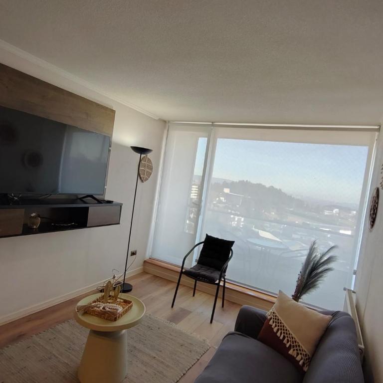 Acogedor y luminoso depto cerca de mall Trébol - Apartamento de 2 dormitorios - 34