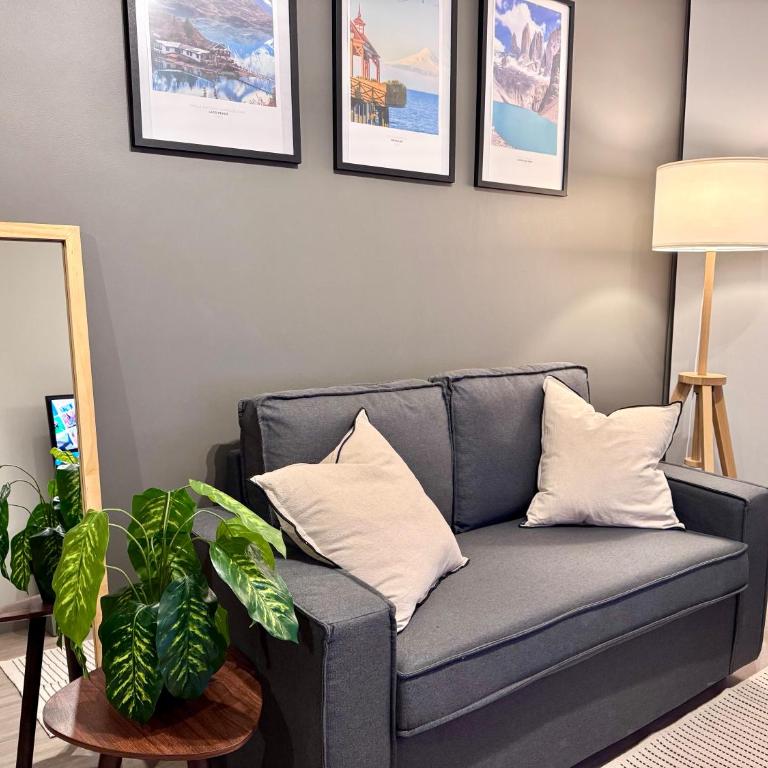 Santa Ana Premium - Cowork, Balcón al Atardecer y Metro - One-Bedroom Apartment - 7