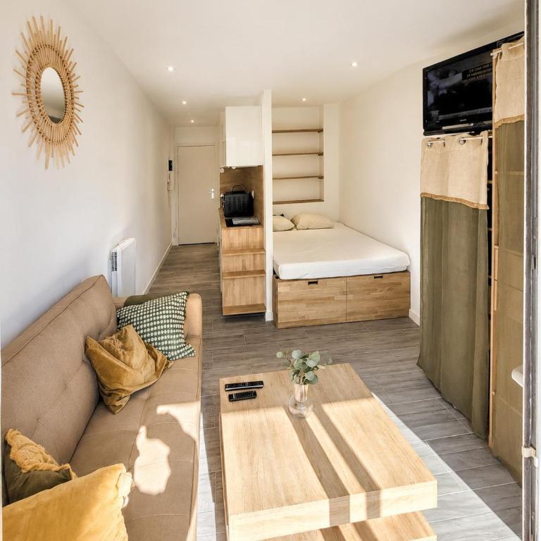 Studio Bord de Mer Fabrégas - les Sablettes - Appartement - 1