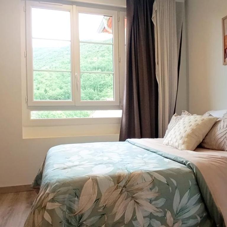 Apt 14 au 3ème étage, un superbe T2 bis d'environ 60m2, climatisé et entièrement équipé avec une terrasse privée, dans un immeuble authentique du 18 ème siècle - Apartment mit 1 Schlafzimmer - 8
