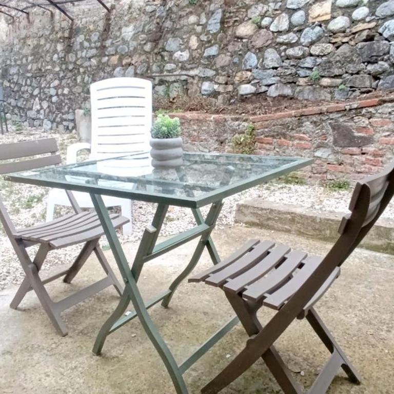 Apt 14 au 3ème étage, un superbe T2 bis d'environ 60m2, climatisé et entièrement équipé avec une terrasse privée, dans un immeuble authentique du 18 ème siècle - Apartment mit 1 Schlafzimmer - 11