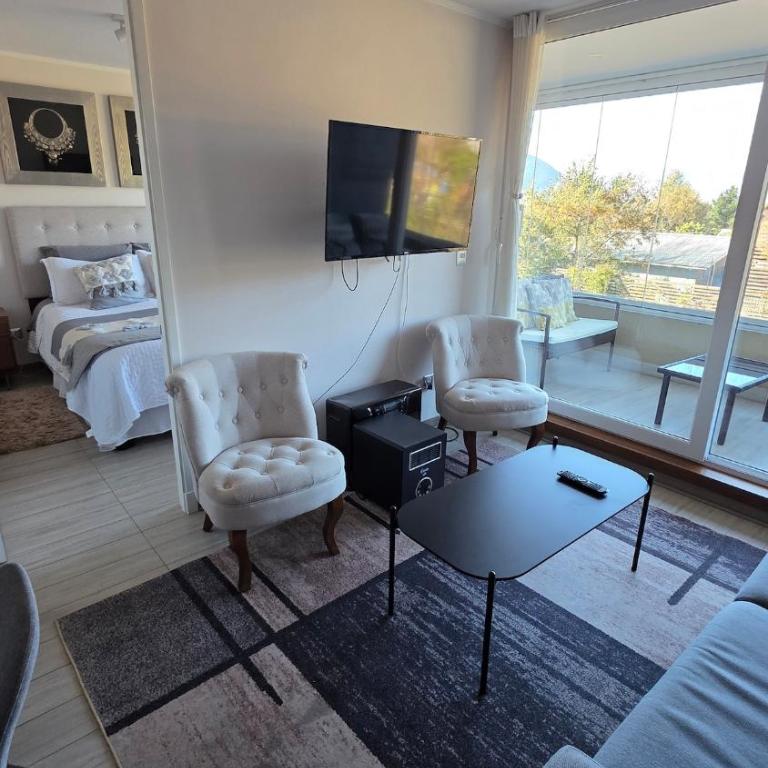 Departamento cercano al centro, estacionamiento y wifi - Two-Bedroom Apartment - 23