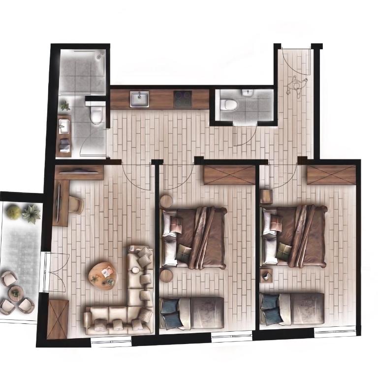 Terravita - Appartement 2 Chambres - 1