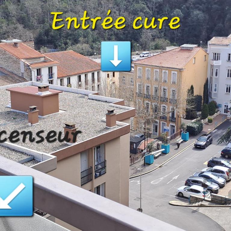 Coup de cœur 3 étoiles terrasse parking Wifi à 70 m des thermes - Appartement 1 Chambre - 32