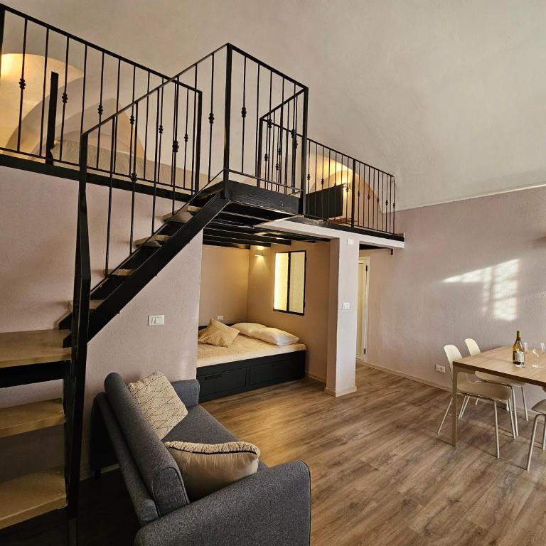 A 80 mt dal mare Loft nel centro storico di Imperia - Appartamento Loft con 1 Camera da Letto e Balcone - 13