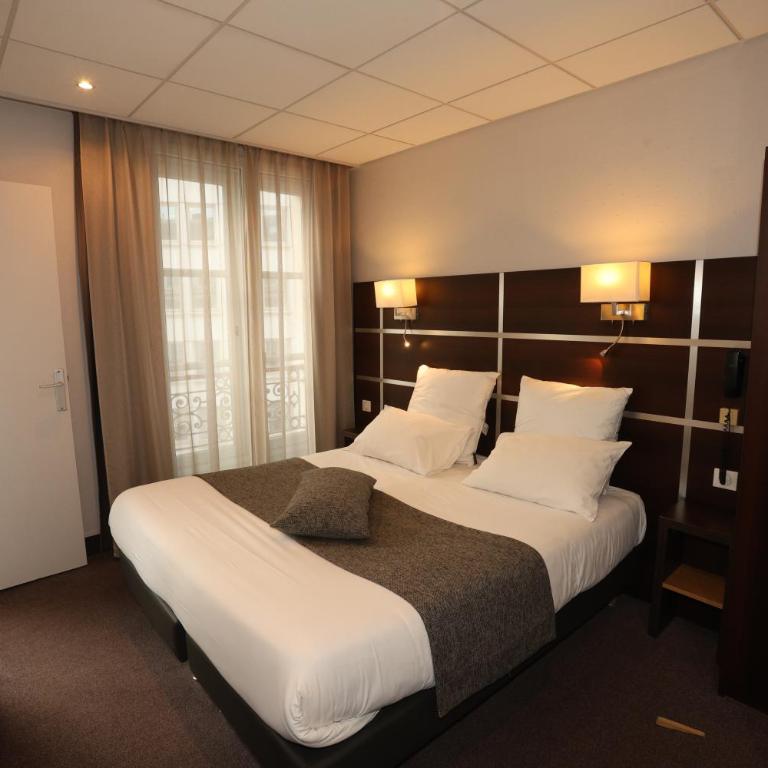 Hôtel Des Trois Gares - Chambre Double avec Douche - 18
