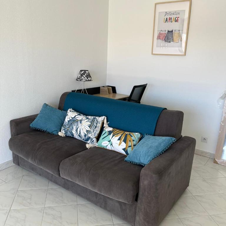 Studio climatisé 3 mn plage du samedi au samedi Antibes juan les pins - Apartment mit 1 Schlafzimmer - 8