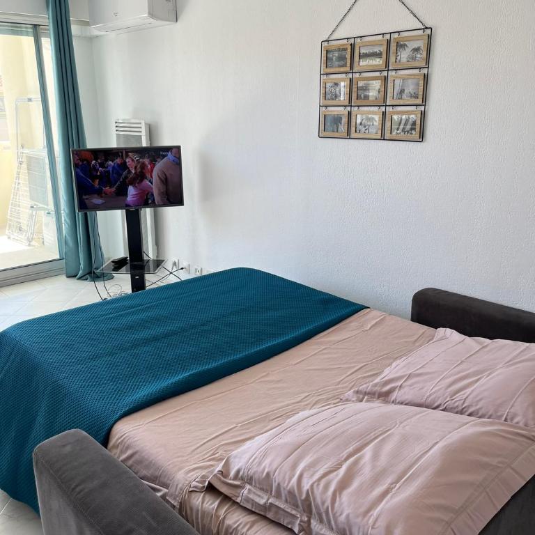 Studio climatisé 3 mn plage du samedi au samedi Antibes juan les pins - Apartment mit 1 Schlafzimmer - 11