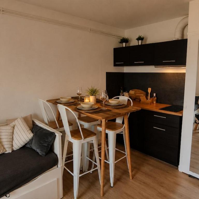 Le Solarium des Cimes 2 to 3 people, Les Angles - Studio - 5