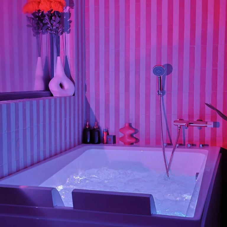 NUSA'MOR petite maison romantique baignoire balnéo 2 places - Apartment mit 1 Schlafzimmer - 3