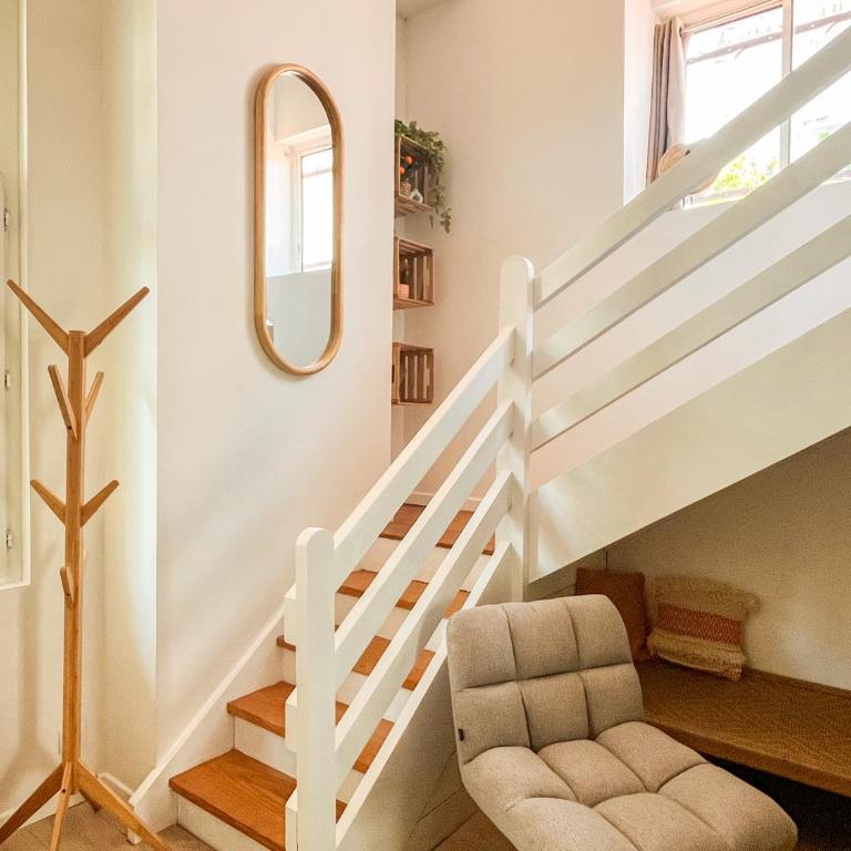 Large Duplex 2BR in Center of Arcachon 2 min walking beach and Free parking - Appartement 2 Chambres - 12