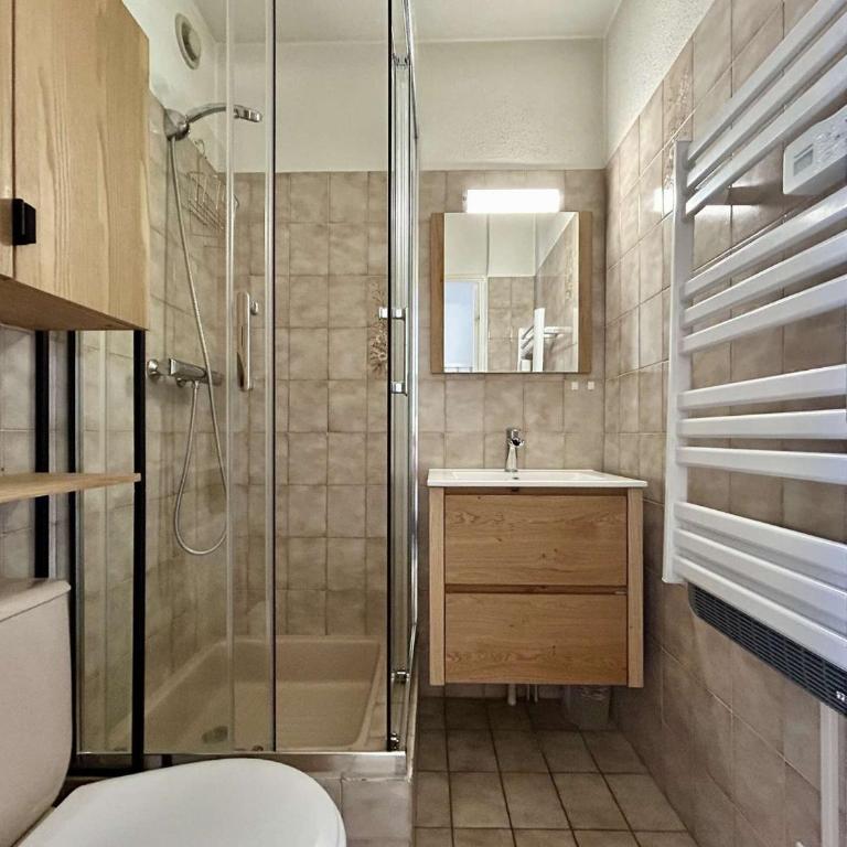Studio cosy 2/3 pers au cœur de Briançon, proche centre-ville et télécabine - FR-1-330C-42 - Apartment (2 Erwachsene) - 12