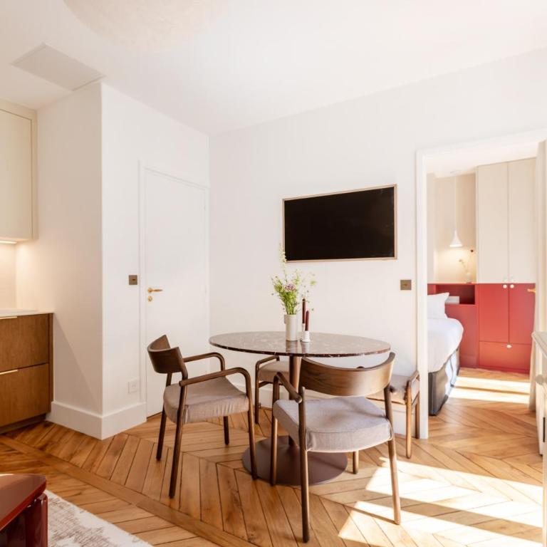 Appartement Design Rénové Parc Monceau Paris 8e - Appartement 1 Chambre - 11