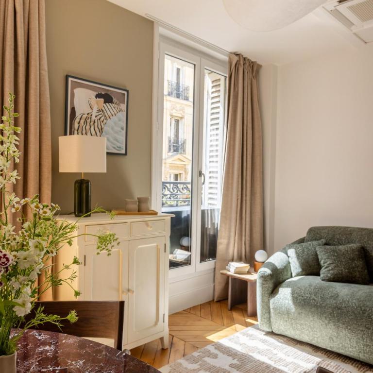 Appartement Design Rénové Parc Monceau Paris 8e - Appartement 1 Chambre - 8