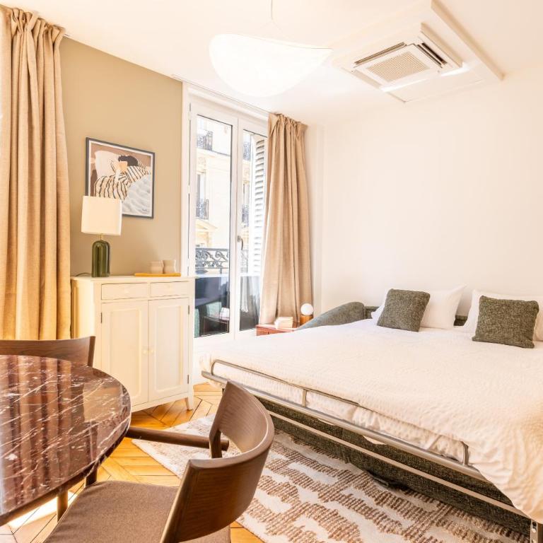 Appartement Design Rénové Parc Monceau Paris 8e - Appartement 1 Chambre - 15