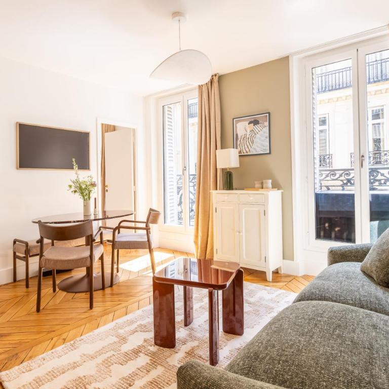 Appartement Design Rénové Parc Monceau Paris 8e - Appartement 1 Chambre - 9