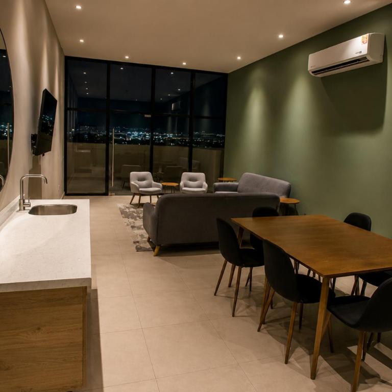 Increíble Apt/Ac/Parking/BBQ/6PX - Apartamento - 7