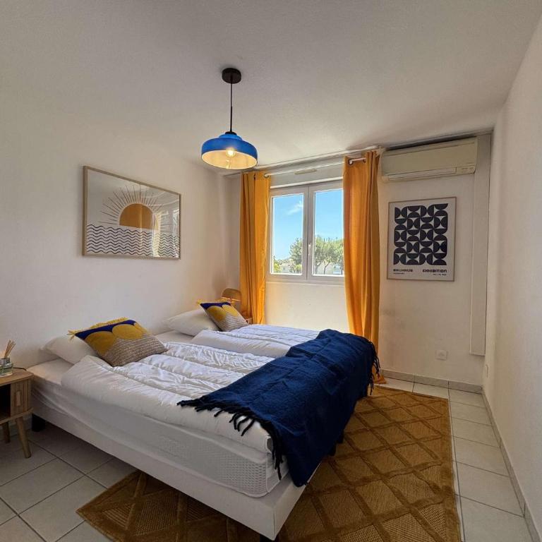 CA150-051 Appartement Rooftop vue mer et terrasse 3 pièces 4 à 6 personnes Cavalaire sur mer - Appartement 2 Chambres avec Terrasse et Vue sur la Mer - 12