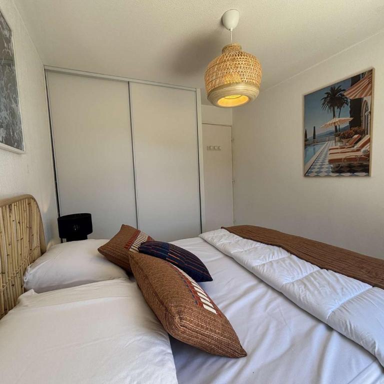 CA150-051 Appartement Rooftop vue mer et terrasse 3 pièces 4 à 6 personnes Cavalaire sur mer - Appartement 2 Chambres avec Terrasse et Vue sur la Mer - 17