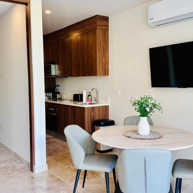 Brand New Paravian Suites by Caribe Rentas - Appartement 1 Chambre de Luxe - Vue sur Jardin - 8