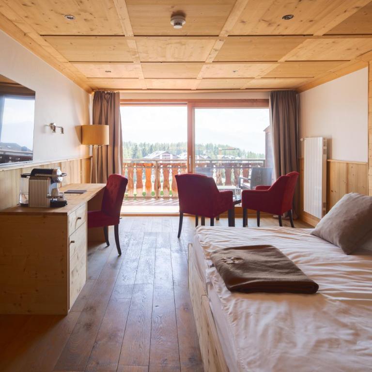 Hotel Etrier - Chambre Double Supérieure - Vue sur Montagne - 4