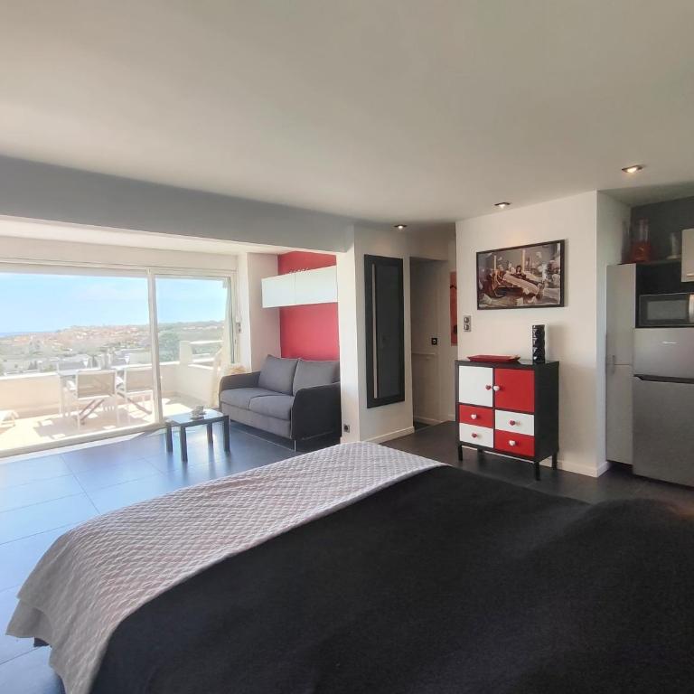 Studio 383, Port Nature 3 au village naturiste - One-Bedroom Apartment - 11