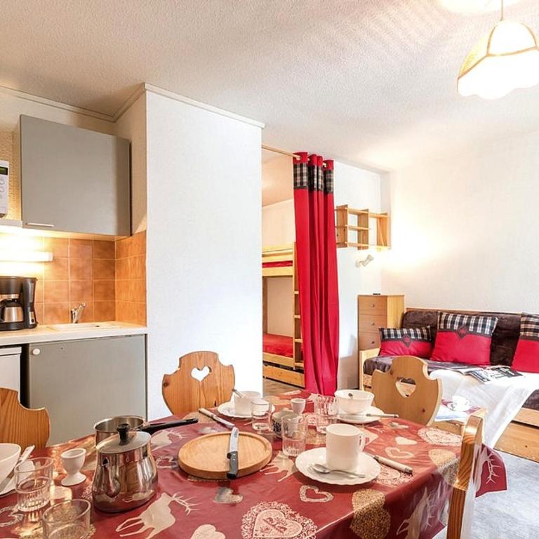 Appartement 2 pièces, départ ski aux pieds, 4 pers, Balcon sud - FR-1-344-834 - Apartment - 11