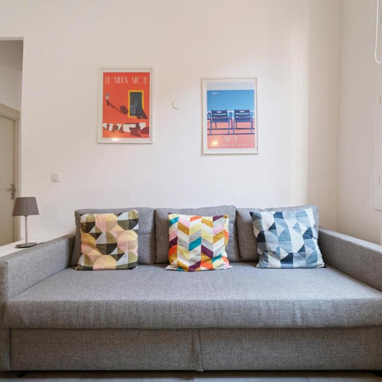 In the heart of Old Nice - 2min. from Cours Saleya and Promenade des Anglais - Appartement 1 Chambre - 17
