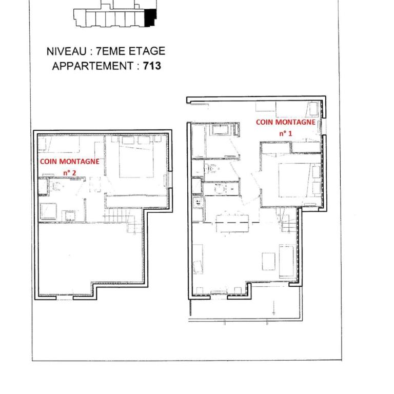 Large south-facing duplex for 8 people in Isola 2000, Mercantour - Appartement avec Vue sur la Montagne - 12