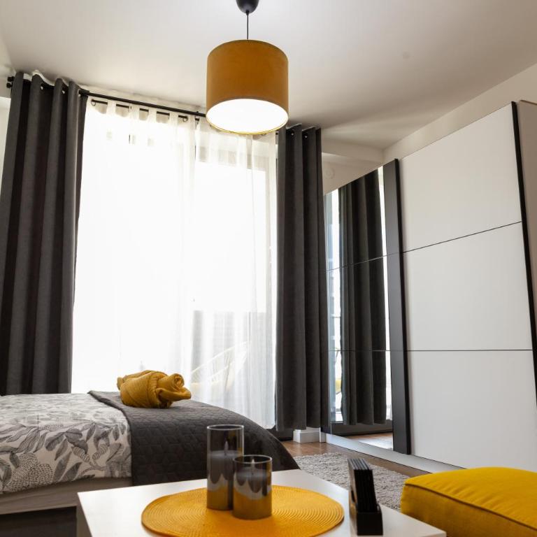 The Golden Sixth, Garden View Niš, Planet Residence Free Parking - Apartman sa 1 Spavaćom Sobom - 3