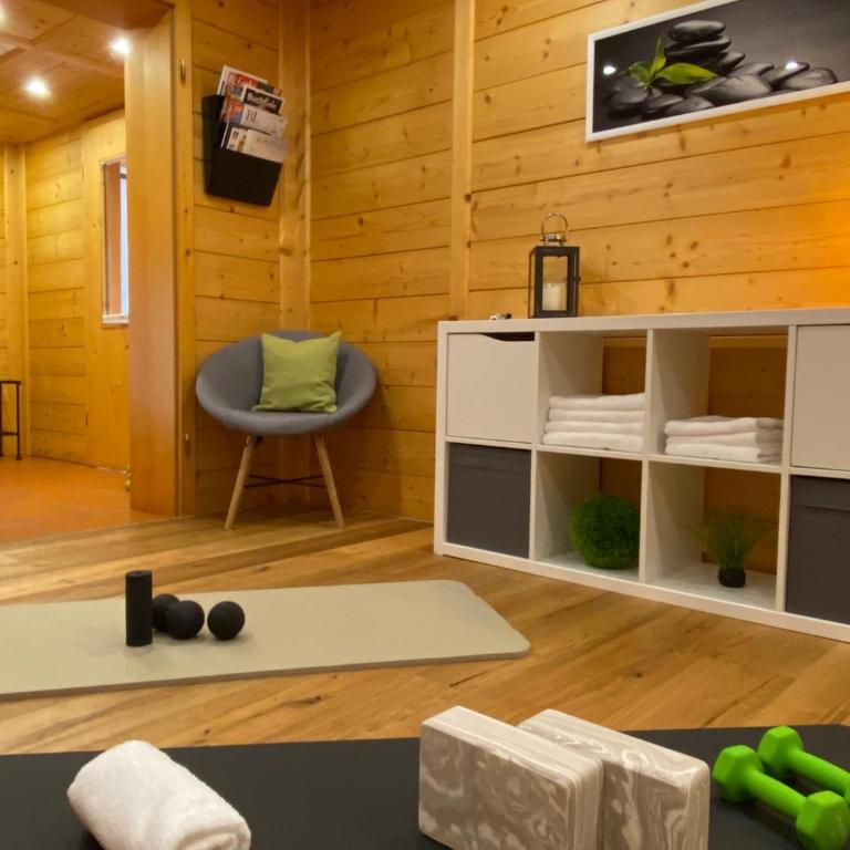 MEB Appartement, luxuriöses Appartement, im Chalet-Stil nur für Zwei, mit privater Sauna im Oberallgäu - Apartment mit Blick auf die Berge - 7