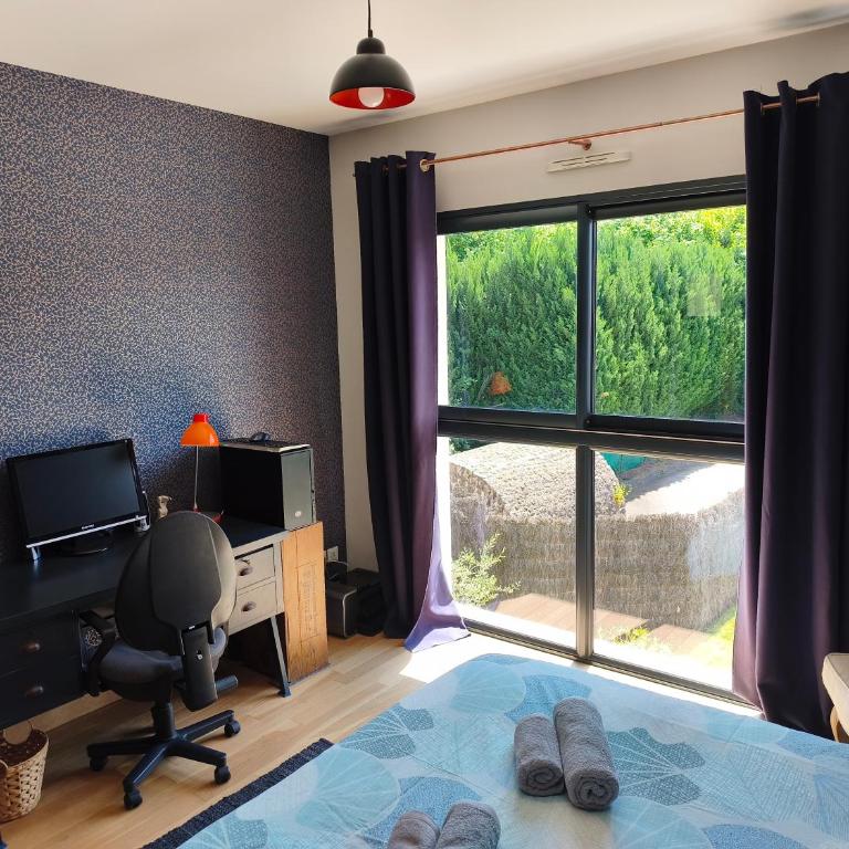 Maison 24H du Mans pour Chambres - Camera Matrimoniale con Vista Giardino - 4