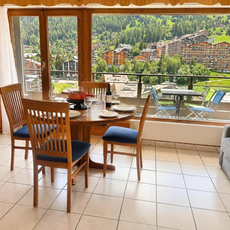 Nid d'Aigle ensoleillé - Vue Alpes - Près Pistes - Appartement 1 Chambre avec Balcon et Vue sur les Montagnes - 5