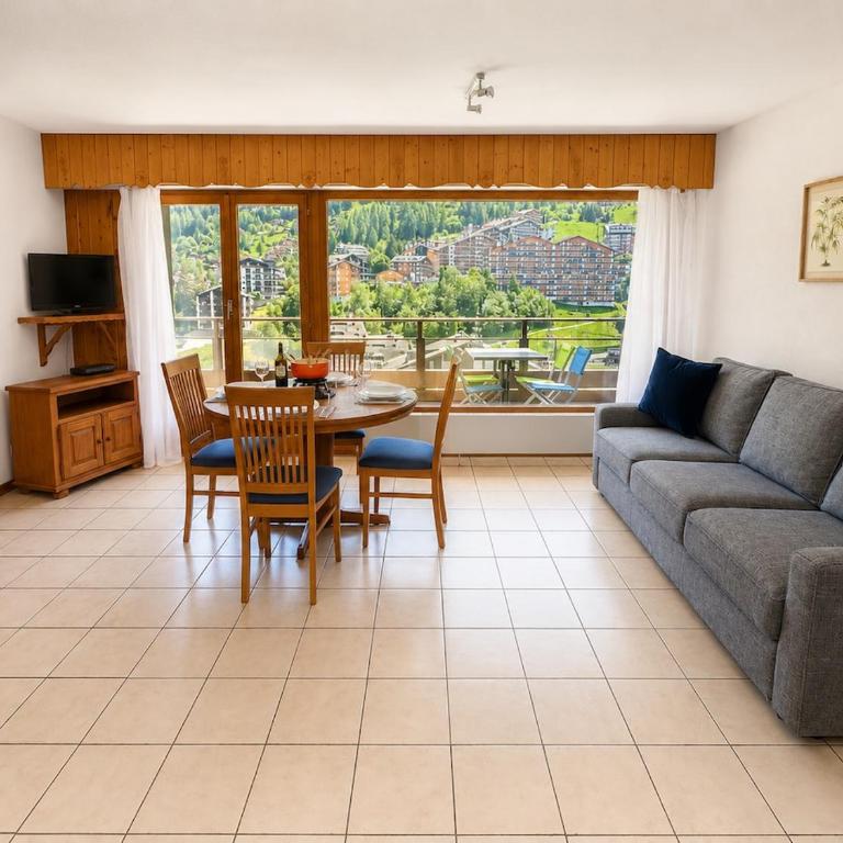 Nid d'Aigle ensoleillé - Vue Alpes - Près Pistes - Appartement 1 Chambre avec Balcon et Vue sur les Montagnes - 9