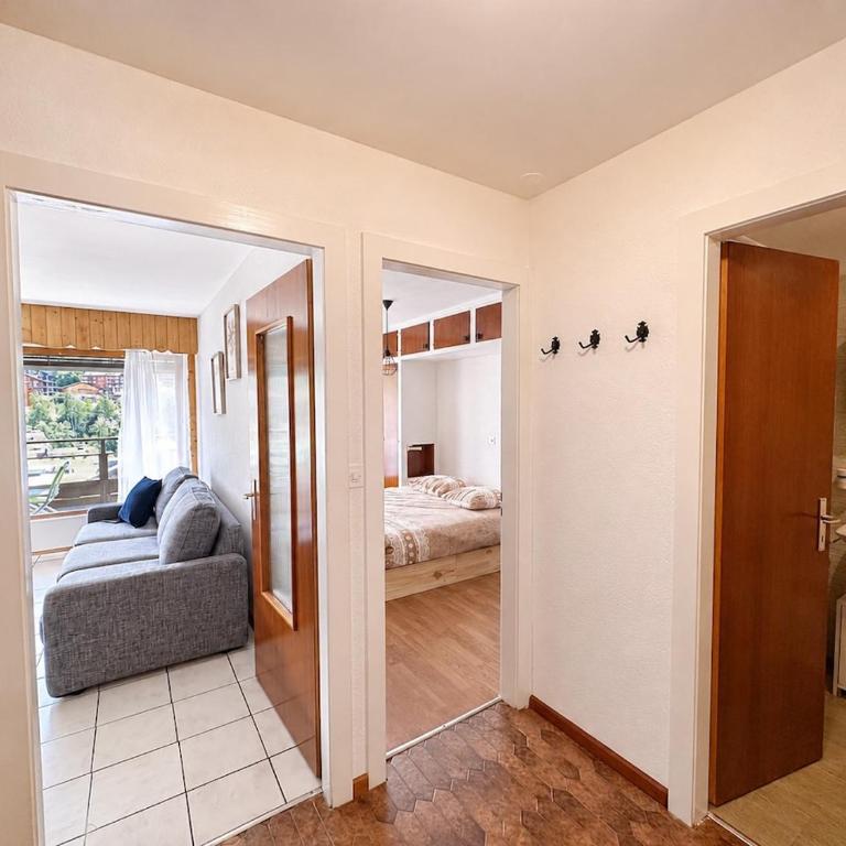 Nid d'Aigle ensoleillé - Vue Alpes - Près Pistes - Appartement 1 Chambre avec Balcon et Vue sur les Montagnes - 13