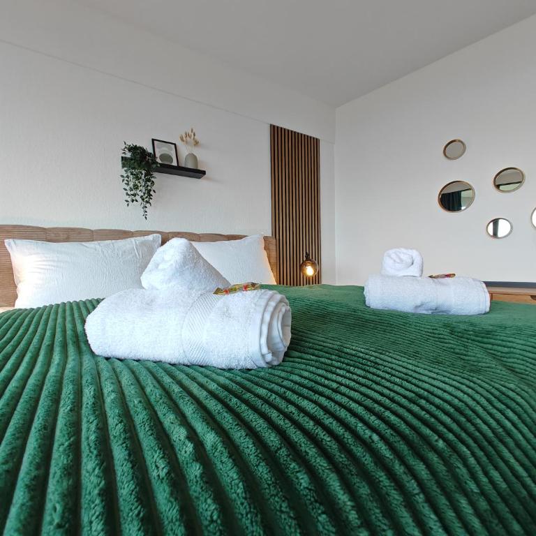 Design-Apartment I Hotelturm Augsburg I Etage 21 I Boxspring I Ausblick - One-Bedroom Apartment - 26