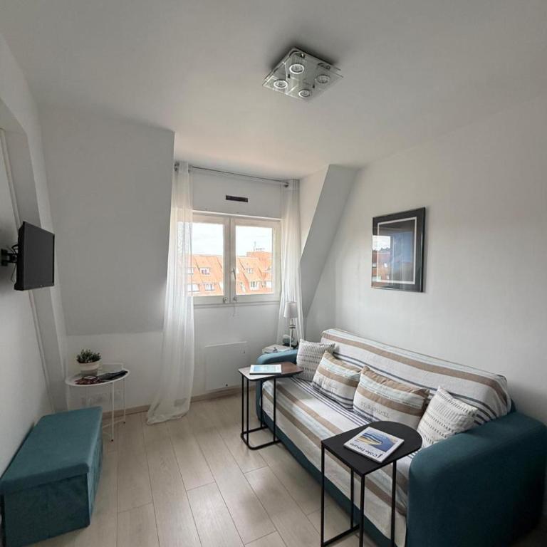 Super Deauville appartement 2 pièces cosy proche plage plein sud - Apartment mit 1 Schlafzimmer - 6