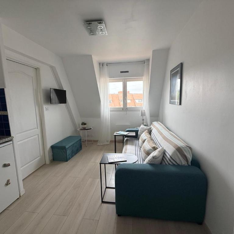 Super Deauville appartement 2 pièces cosy proche plage plein sud - Apartment mit 1 Schlafzimmer - 7