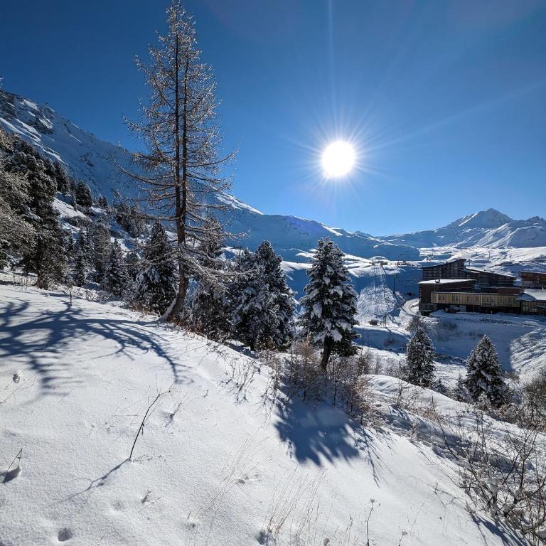 La Perdrix Blanche Appartement moderne Ski aux pieds - Vue panoramique et chambre séparée - 4 pers - Arcs 2000 - Appartement 1 Chambre - 18