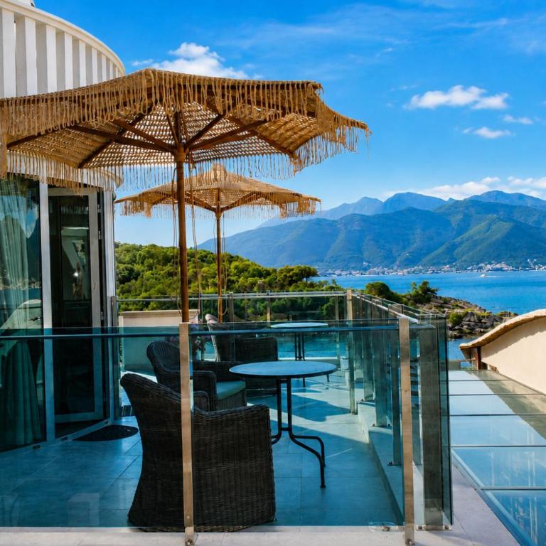 Luxury Sea Residence by Kristina - Deluks Dvokrevetna Soba sa Bračnim Krevetom i Balkonom - 1