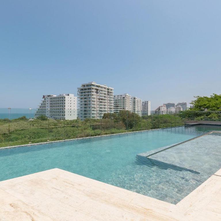 U-GO Terraz Santa Marta | Beach, Pool and Coworking - Apartment with Balcony - 4