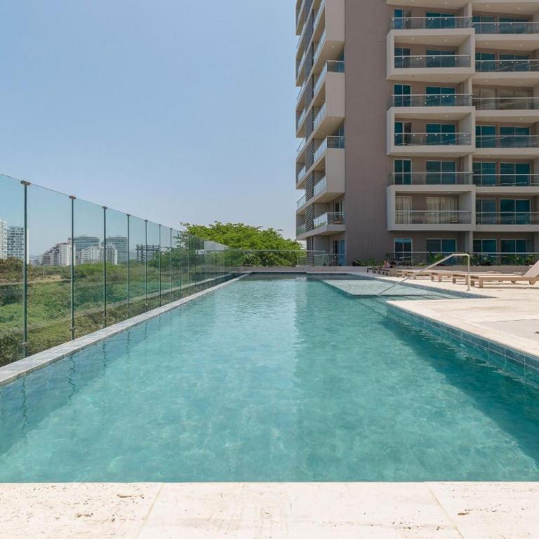 U-GO Terraz Santa Marta | Beach, Pool and Coworking - Apartment with Balcony - 5