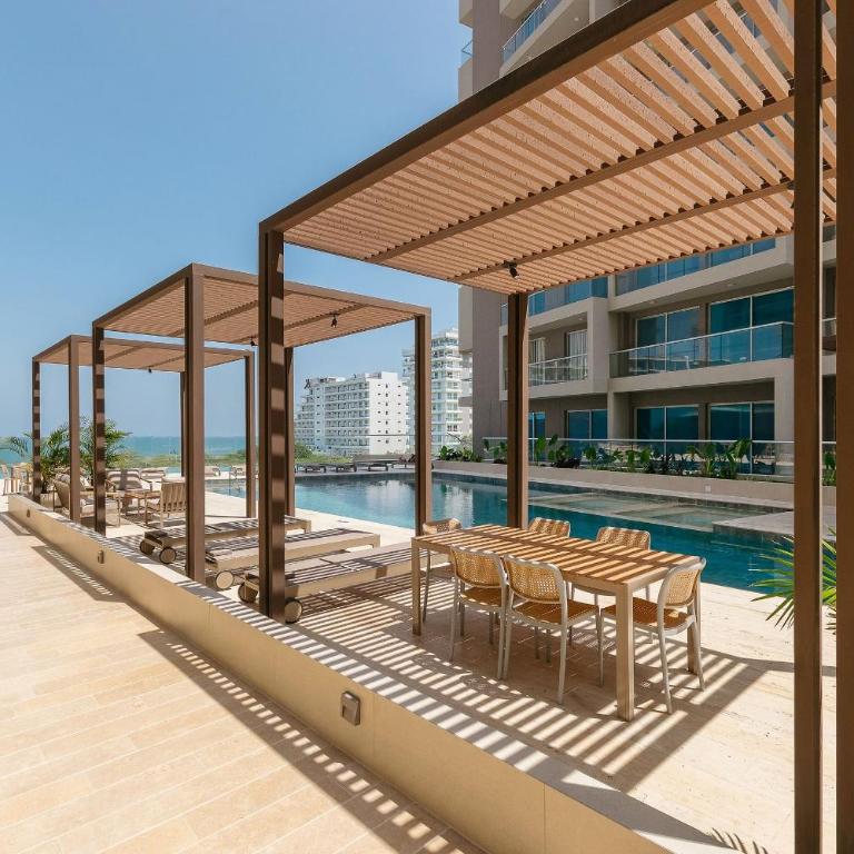 U-GO Terraz Santa Marta | Beach, Pool and Coworking - Apartment with Balcony - 6
