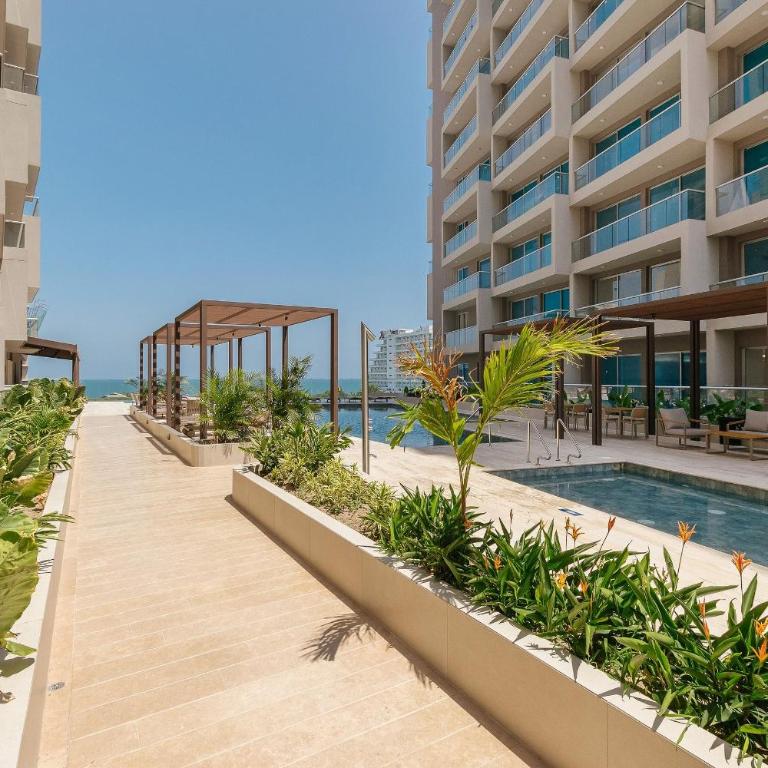 U-GO Terraz Santa Marta | Beach, Pool and Coworking - Apartment with Balcony - 1