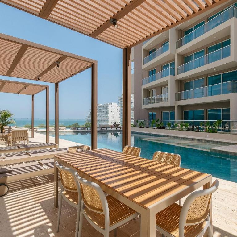 U-GO Terraz Santa Marta | Beach, Pool and Coworking - Apartment with Balcony - 18