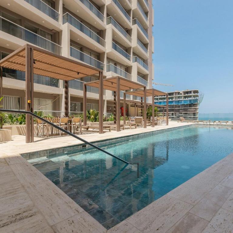 U-GO Terraz Santa Marta | Beach, Pool and Coworking - Apartment with Balcony - 21
