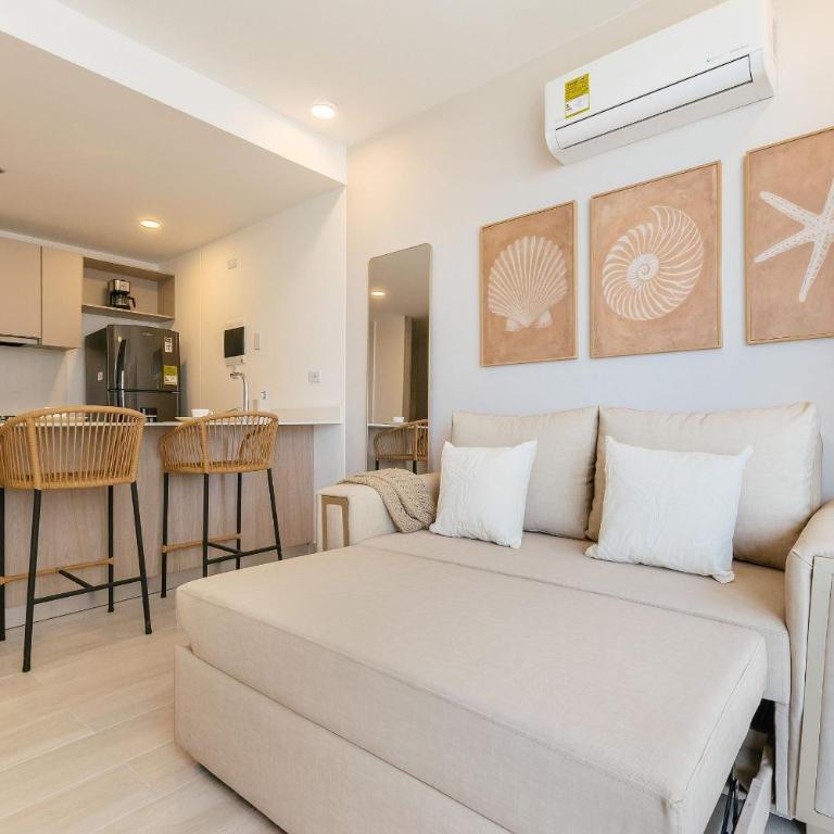 U-GO Terraz Santa Marta | Beach, Pool and Coworking - Apartment with Balcony - 69