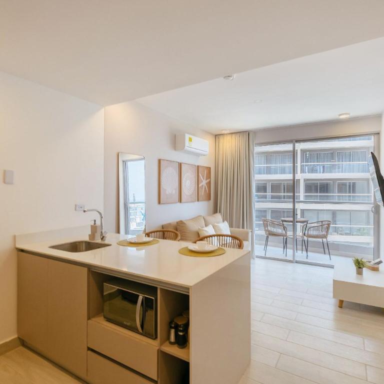 U-GO Terraz Santa Marta | Beach, Pool and Coworking - Apartment with Balcony - 70